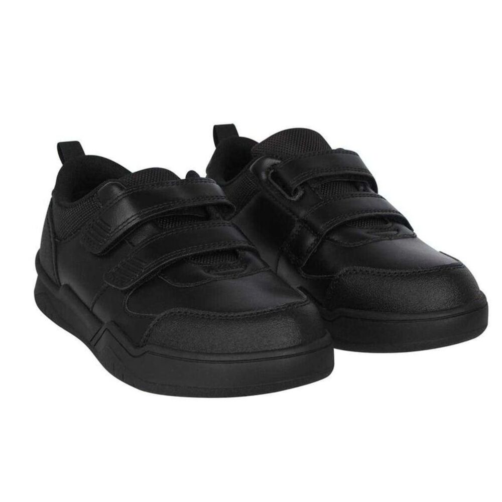 Giorgio Childrens/Kids Logo Hook and Loop Sneakers / Black